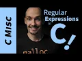 Regular Expressions in C regex regcomp regexec