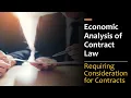 Doctrine of Consideration - Contract Law Economics Explained