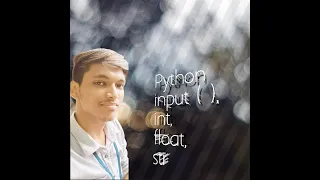 Python input int float str part - 2