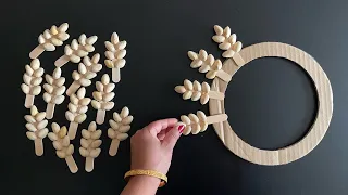 Beautiful Wall Hanging Using Pista Shell and Ice Cream Sticks / Paper Craft For Home Decoration /DIY
