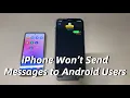 How to Fix iPhone Not Sending Text Messages to Android Users 10 Troubleshooting Steps