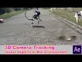 After Effects 3D Camera Tracking Tutorial Insert 3d objects VFX in the environment