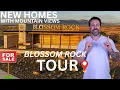 New Homes Near Superstition Mountains Tour Blossom Rock in Apache Junction Arizona Real Estate