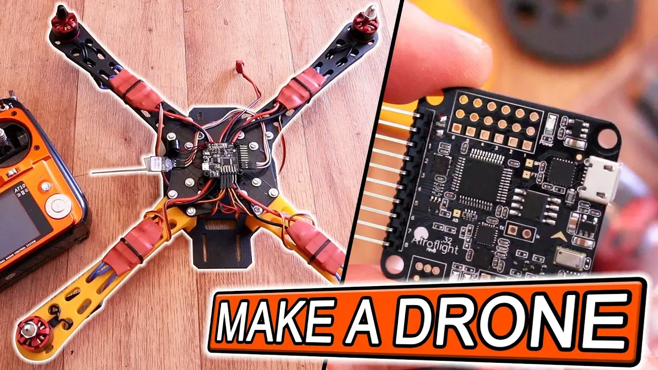 Make a DRONE - FULL Guide - All eBay parts (~150$)