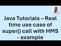 Java Tutorial 39 - Inheritance