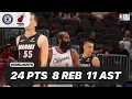 JAMES HARDEN vs MIAMI HEAT 24 PTS - 8 REB