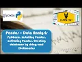Python Pandas - Session 1