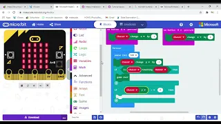 Simple Micro bit Game - Catch the Runner MakeCode