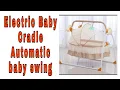 Baby Cradle Electric Baby Cradle Automatic baby swing sanpaulo