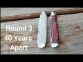Case Old Trapper VS New Trapper Comparison Round 3