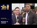 Michael B Jordan Vying for Best Shirtless Performance Nomination 2018 MTV Movie TV Awards