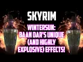 Skyrim Wintersun Baan Dar s unique effects