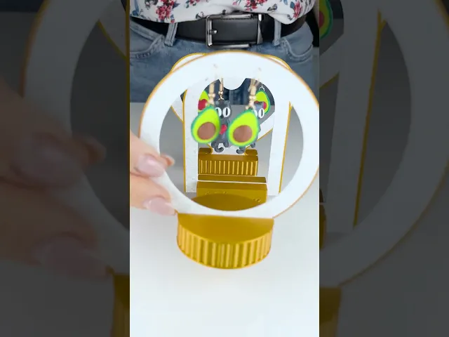 Earrings Display, Heart Circle Arc Shape, ShowCase video thumbnail