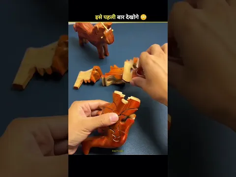 क्या आप लकड़ी के इन 8 टुकड़ों में छिपे जानवर को पहचान सकते हैं? 🤯