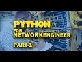Python for Network Engineer part-1 Net Master Lab Python Scripts for Cisco Networking