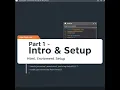 Web development basics part 1 - environment setup html intro