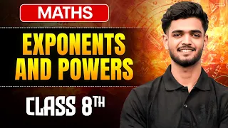 Exponents and Powers Class 8 One Shot Maths Priyanshu Sir