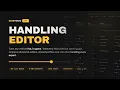 Handling Editor Free FiveM Script Standalone
