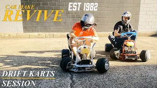 Drift Kart Day at Mustang Auto Parts