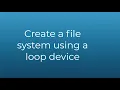Download Lagu Create a new file system using a loop device (Linux)
