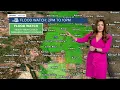 Scattered monsoon storms return to Denver metro Saturday afternoon
