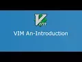 Part 1 VIM Introduction