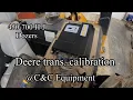 John Deere 450J dozer transmission calibration how to C - CEQUIPMENT