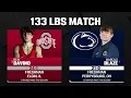 133 LBs Final Ben Davino vs Marcus Blaze 2026 B1G Wrestling Championships