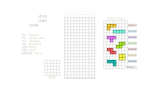 Tetris - HTML5 Game Programming Tutorial javascript