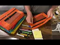 My of our 3 ring binder pencil pouches by Leelosp