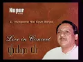 Hungama Hai Kyun Barpa - Ghulam Ali | Evergreen Ghazals | Nupur Audio