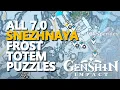 All 7 0 Snezhnaya Frost Totem Puzzles Genshin Impact Fellfrost Peak White Birch Snowgrave