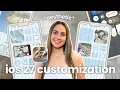 ios 27 aesthetic iphone customization tutorial lock screen wallpapers widgets app tinting