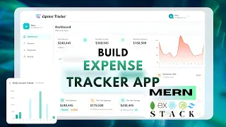 Build a Expense Tracker App using ReactJs MERN Stack Project Full MERN Stack Project 2026