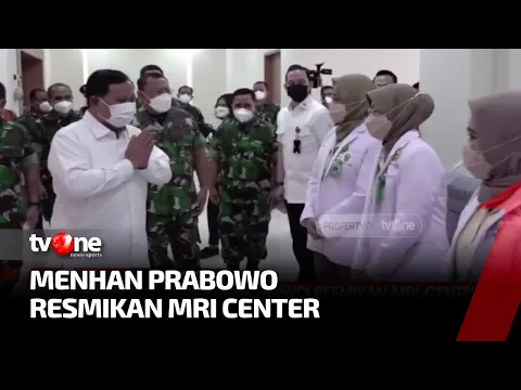 Menhan Prabowo Subianto Resmikan MRI Center di RSPAD Gatot Subroto