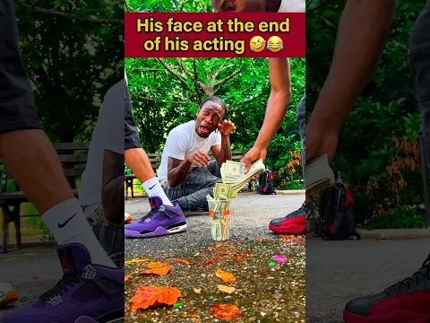 His Acting at the End Is Actually Criminal 😭 #shorts #funny #fail #scam #viral #trending