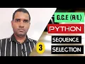 G C E ICT Python Programming Tamil Medium PART 3