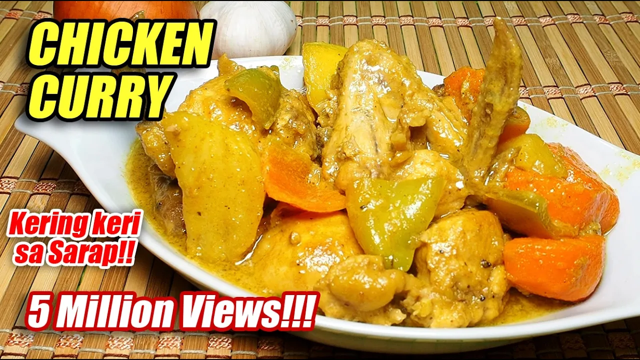 TASTY PINOY STYLE CREAMY CHICKEN CURRY! EASY TO COOK!