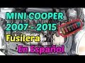 DIAGRAMA de FUSIBLES Mini Cooper 2007 - 2015 En Espanol