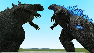 godzilla vs godilla 2014 in garrys mod