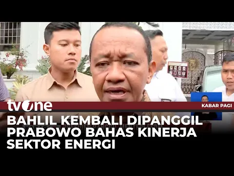Bahlil Lahadalia Dipanggil Presiden Prabowo ke Istana
