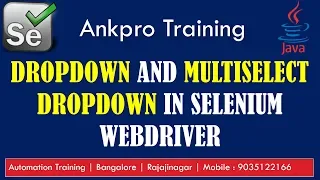 Selenium with Java 20 - How to handle dropdown listbox and multi select listbox in selenium