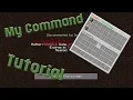MyCommand punish menu tutorial Spigot