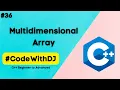 Multidimensional Arrays C Beginner to Advanced INIT Tech Labs