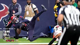Every Tank Dell catch from 149-yard game