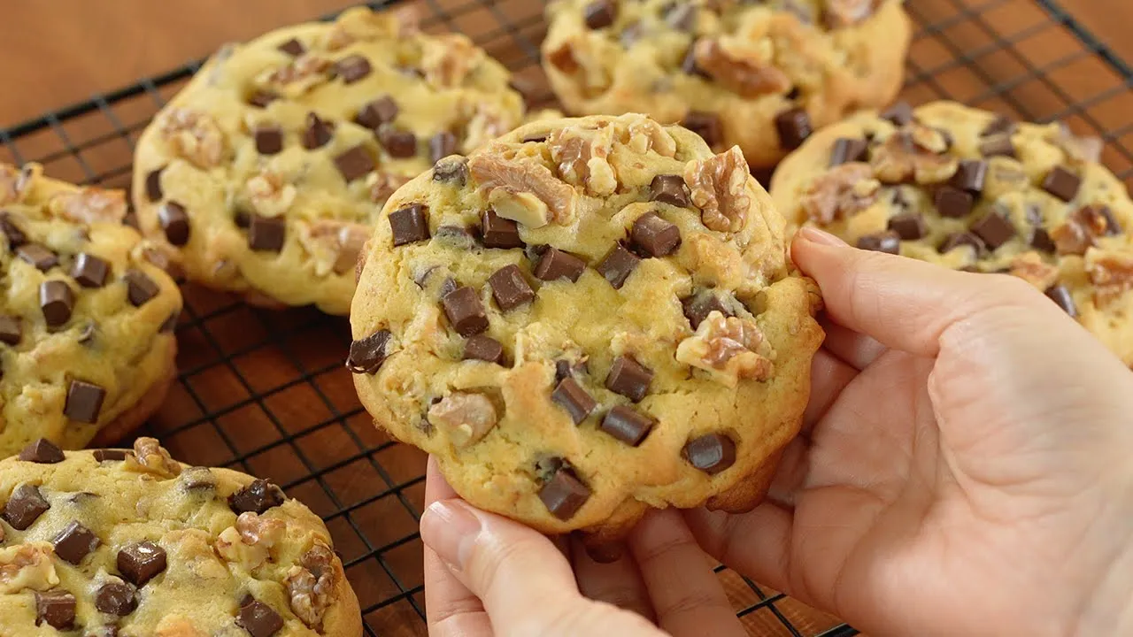 호두 르뱅쿠키와 호두크림새우