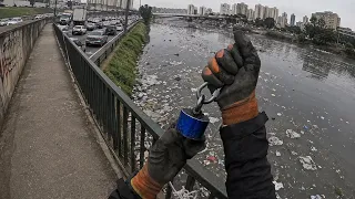 NUNCA JOGUE um IMÃ no FUNDO desse RIO ou ISSO PODE ACONTECER!