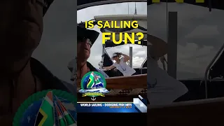 Extreme Net Dodging at Sea | Sailing but Make It Fun #shorts