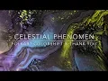 64 Fluid acrylic pour painting - Celestial Phenomen with FolkArt Colorshift Thank you