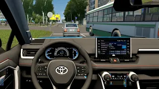 City Car Driving - Toyota RAV4 Prime | Normal Driving